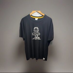 PUMA Market Goods Garfield Graphic Men's Black Short Sleeve TShirt Size L Collab